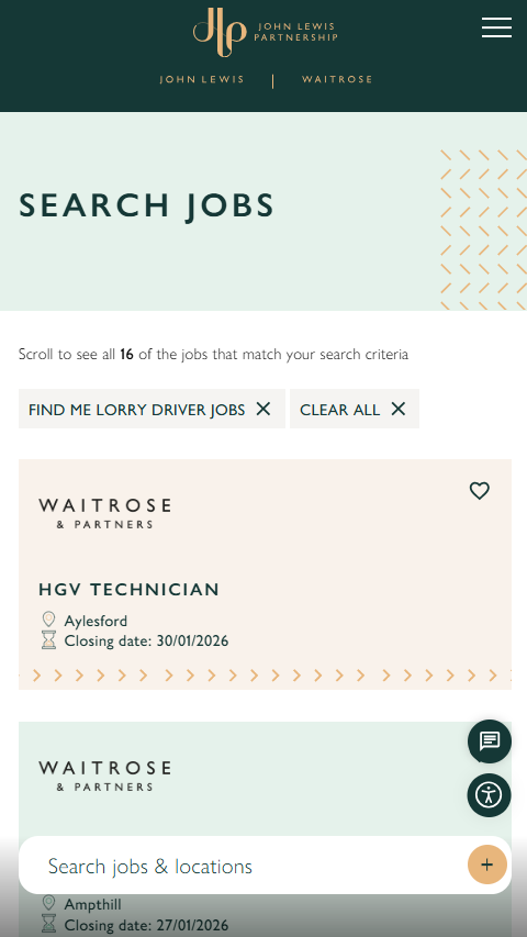 JLP Smart Careers Site